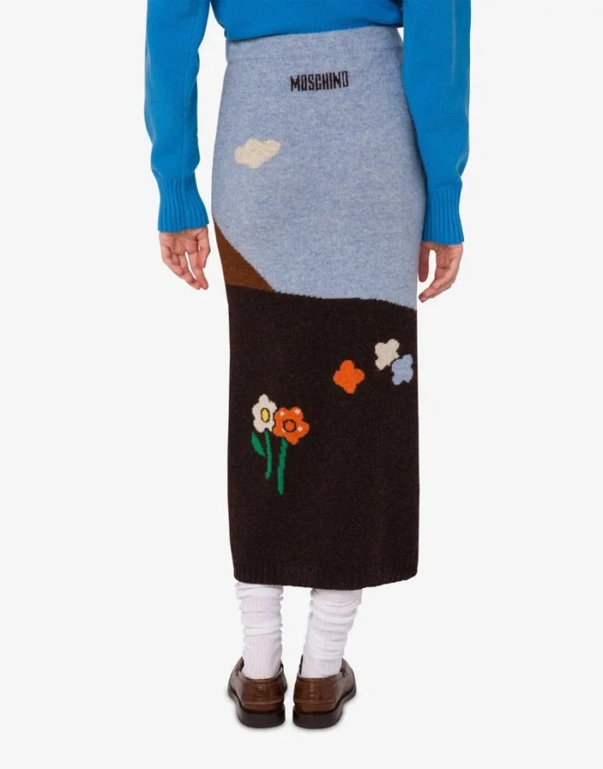 Shetland wool skirt Archive
