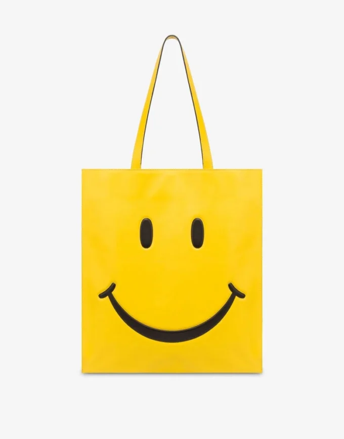 Shopper in nappa Smiley® Shopper in nappa Smiley®