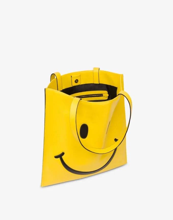 Shopper in nappa Smiley® Shopper in nappa Smiley®