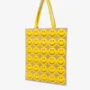 Shopper in suede Allover Smiley® Shopper in suede Allover Smiley®