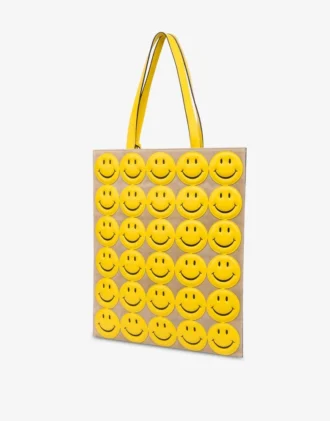 Shopper in suede Allover Smiley®