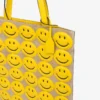 Shopper in suede Allover Smiley® Shopper in suede Allover Smiley®