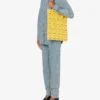 Shopper in suede Allover Smiley® Shopper in suede Allover Smiley®