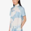 Silk twill dress Archive Clouds