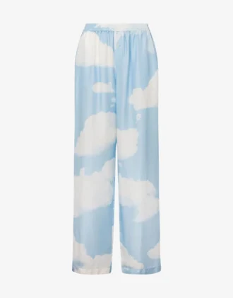Silk twill pants Archive Clouds Silk twill pants Archive Clouds