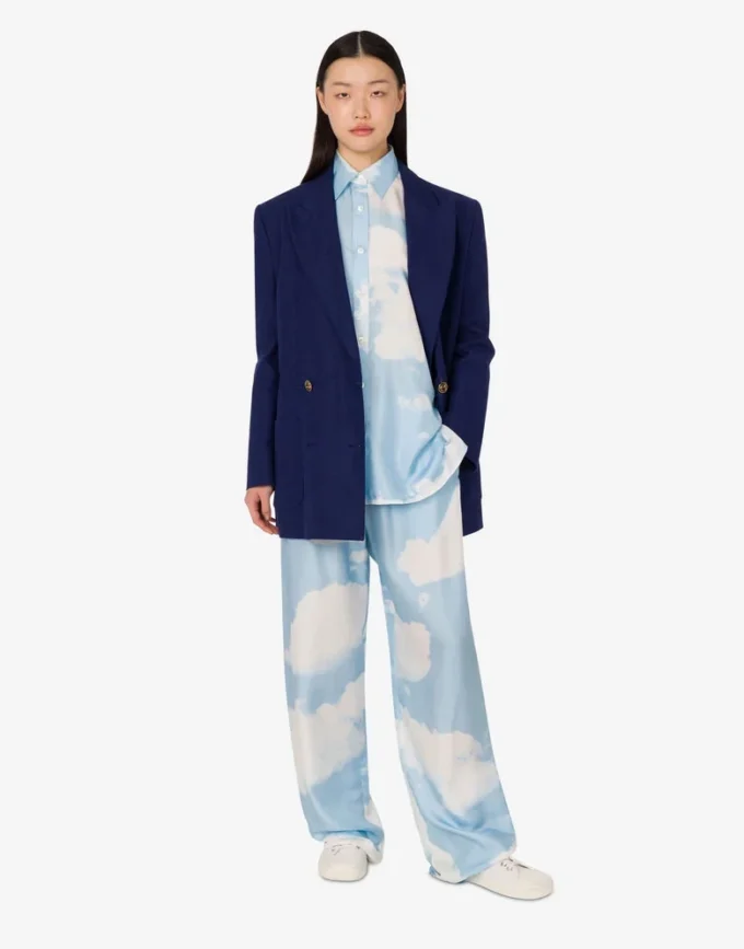 Cotton shantung jacket Laurel Crown Cotton shantung jacket Laurel Crown