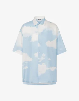 Silk twill shirt Archive Clouds Silk twill shirt Archive Clouds