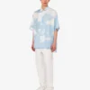 Silk twill shirt Archive Clouds