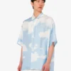 Silk twill shirt Archive Clouds