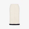 Skirt in superfine lambswool