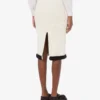 Skirt in superfine lambswool