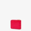 Small Croco Zip Around Wallet