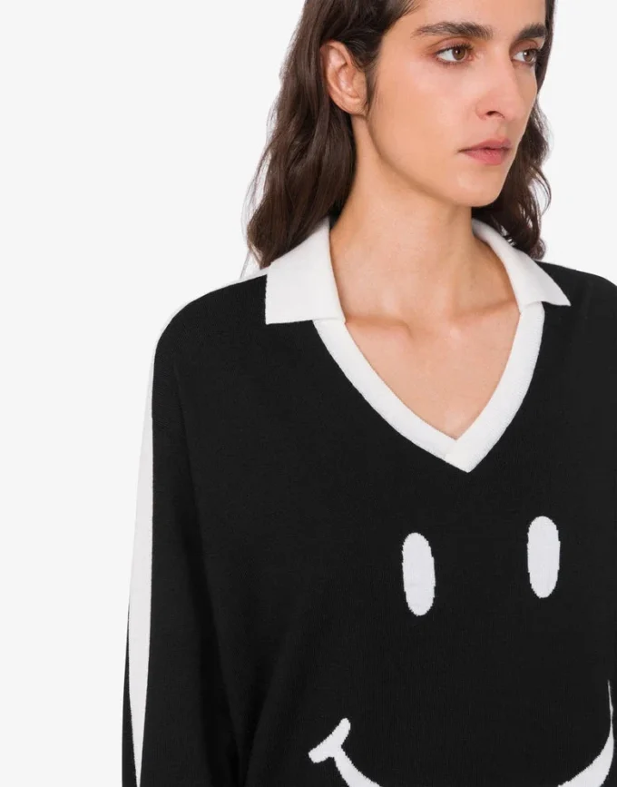 Smiley® extra-fine merino wool sweater Smiley® extra-fine merino wool sweater