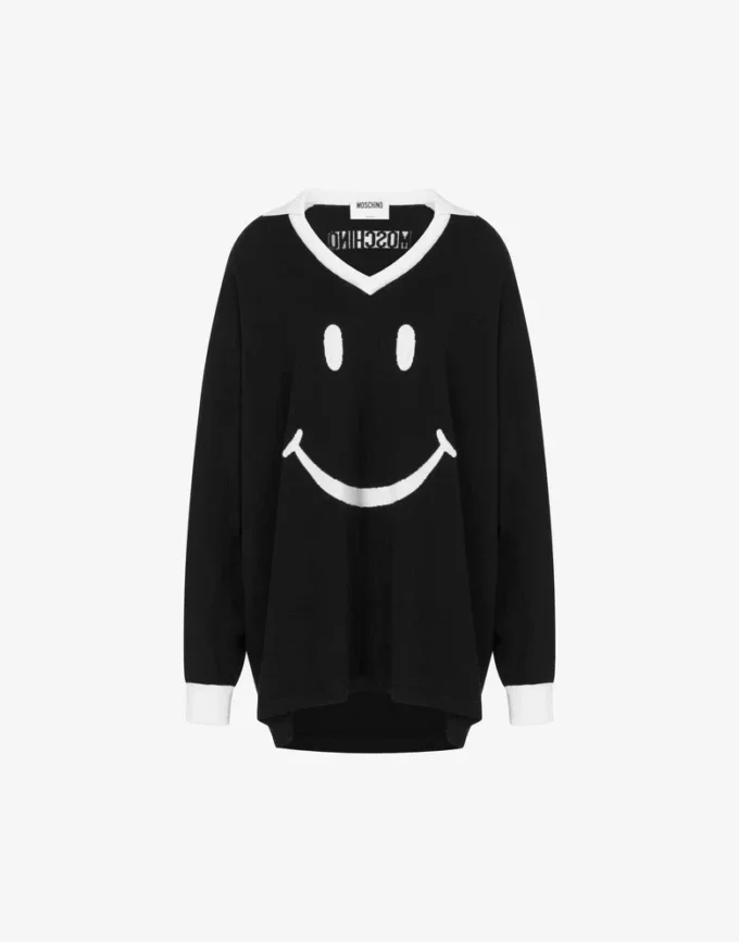 Smiley® extra-fine merino wool sweater Smiley® extra-fine merino wool sweater