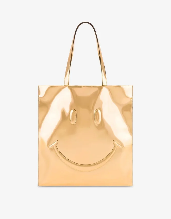 Smiley® mirror effect tote Smiley® mirror effect tote