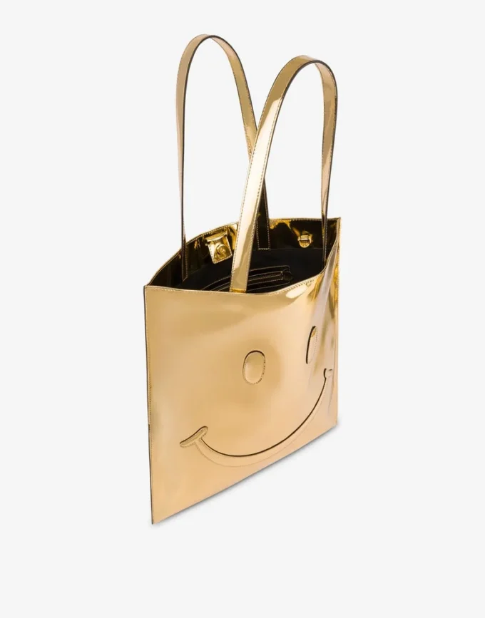 Smiley® mirror effect tote Smiley® mirror effect tote