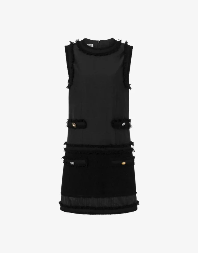 Stretch bouclé dress Stretch bouclé dress