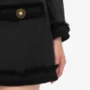 Stretch bouclé miniskirt Stretch bouclé miniskirt