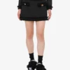 Stretch bouclé miniskirt Stretch bouclé miniskirt