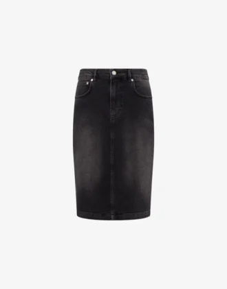 Stretch cotton denim skirt Stretch cotton denim skirt