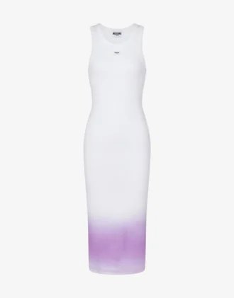 Stretch cotton dress