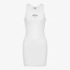 Stretch cotton dress