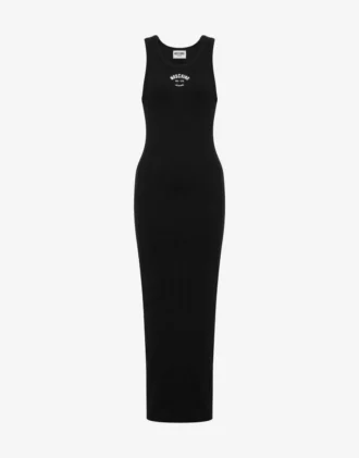 Stretch cotton dress