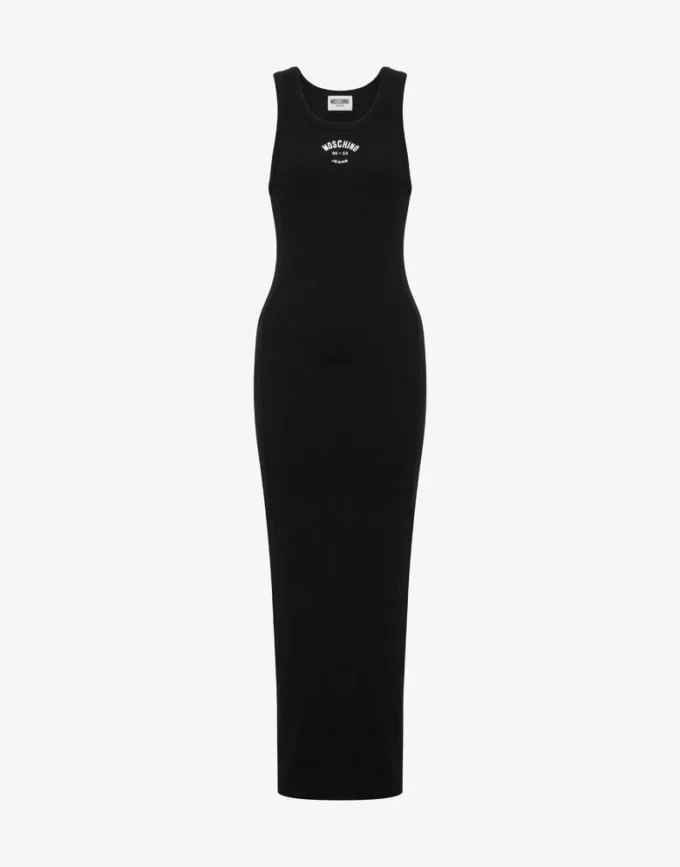 Stretch cotton dress