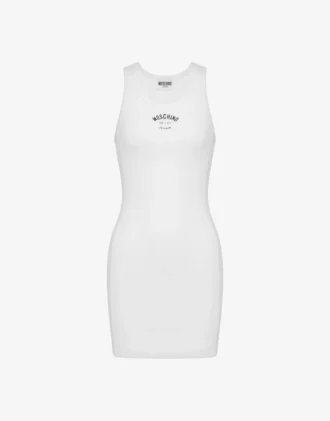 Stretch cotton dress