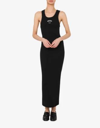 Stretch cotton dress