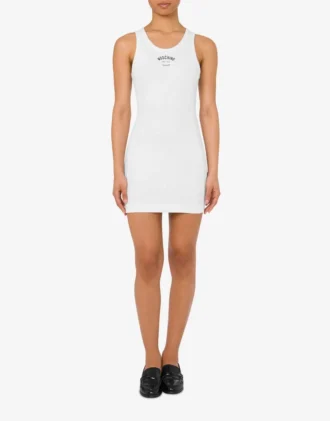 Stretch cotton dress