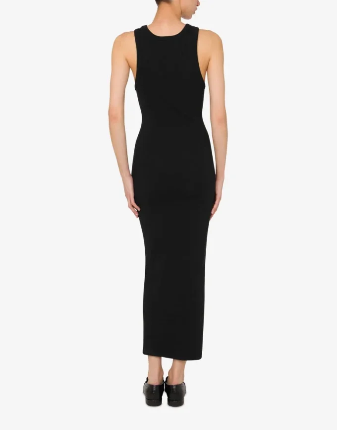 Stretch cotton dress