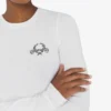Stretch Cotton Dress Laurel Crown Logo