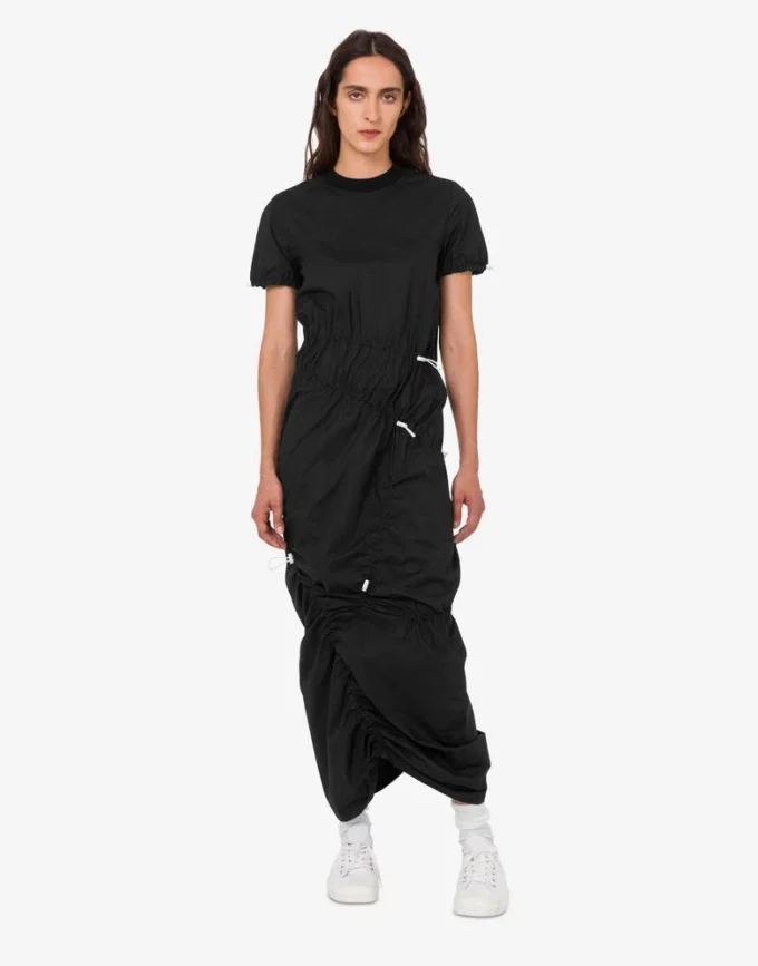 Stretch cotton poplin dress Stretch cotton poplin dress