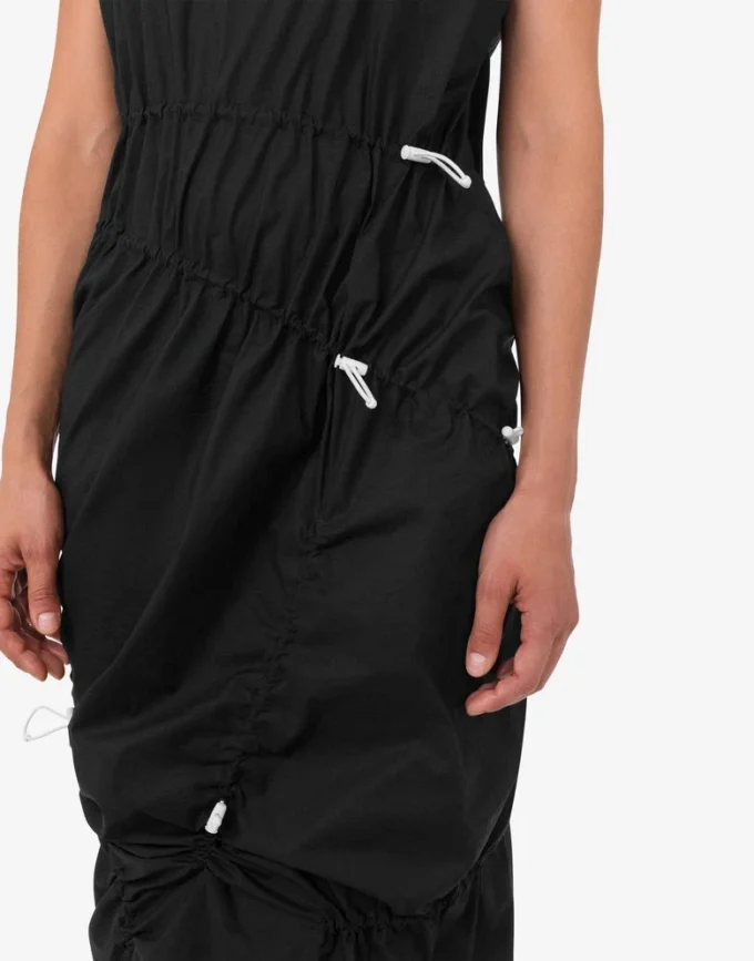 Stretch cotton poplin dress Stretch cotton poplin dress
