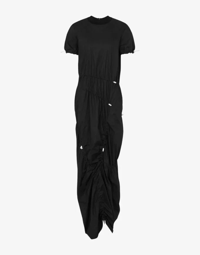 Stretch cotton poplin dress Stretch cotton poplin dress