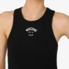 Stretch cotton tank top