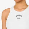 Stretch cotton tank top