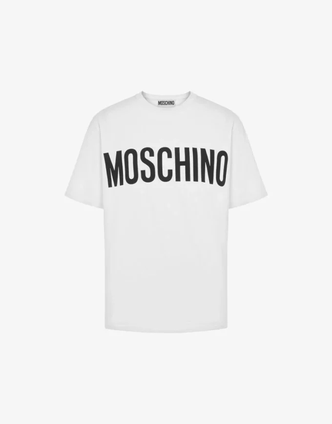 Stretch jersey t-shirt with logo