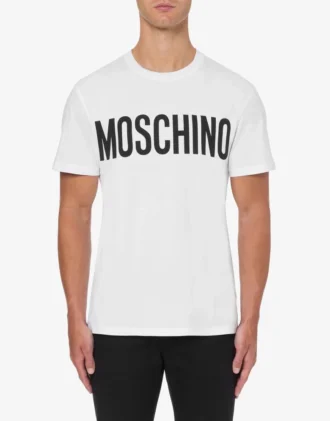 Stretch jersey t-shirt with logo