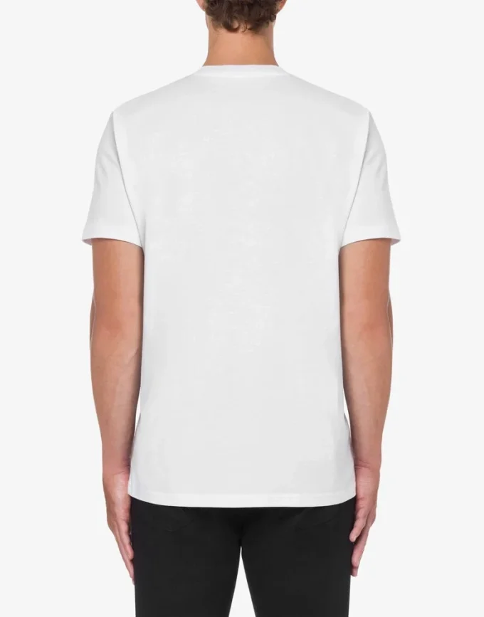 Stretch jersey t-shirt with logo