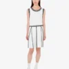 Stretch knit skirt