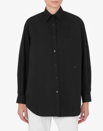Stretch poplin shirt