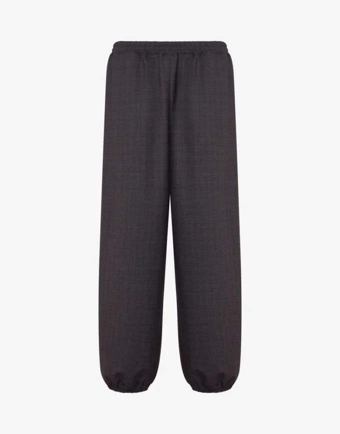 Stretch wool blend trousers Stretch wool blend trousers