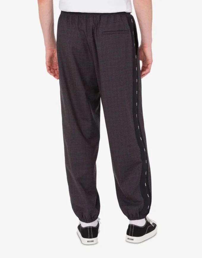 Stretch wool blend trousers Stretch wool blend trousers