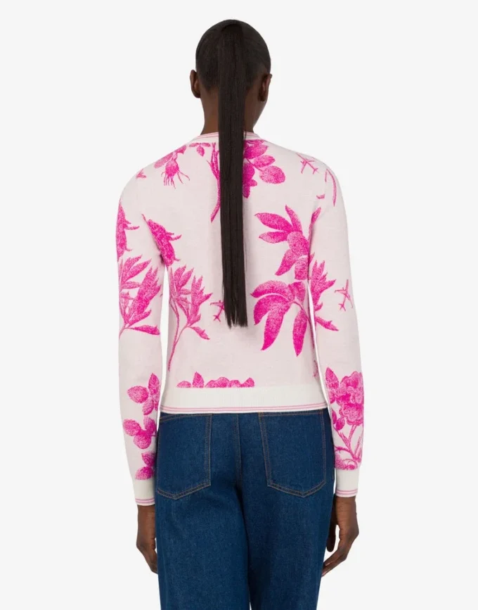 Stretch wool pullover