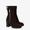 Suede ankle boots