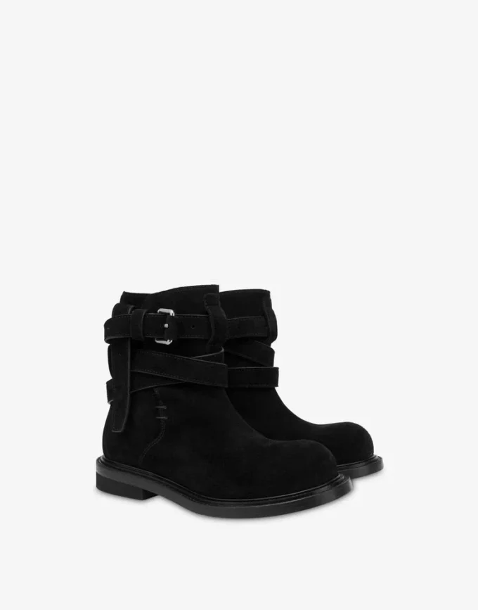 Suede ankle boots