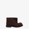 Suede ankle boots