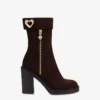Suede ankle boots